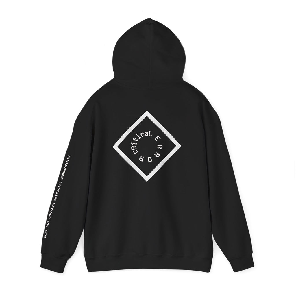 RED No. 40- AI- Could Never Be Artificial- cRiticaL ERROR Graphic Hoodie