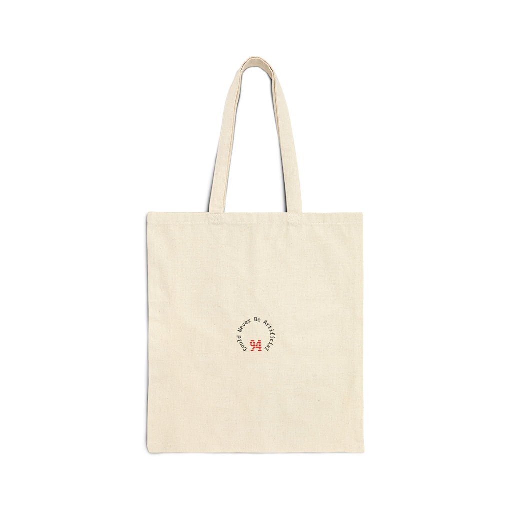 RED No. 40//Could Never Be Artificial- cRiticaL ERROR Canvas Tote Bag