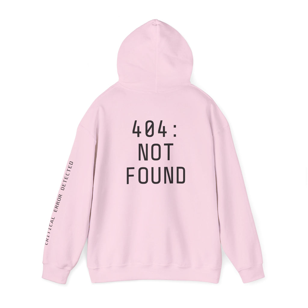 404 Error Robot Hoodie — Funny Tech & Programmer Sweatshirt