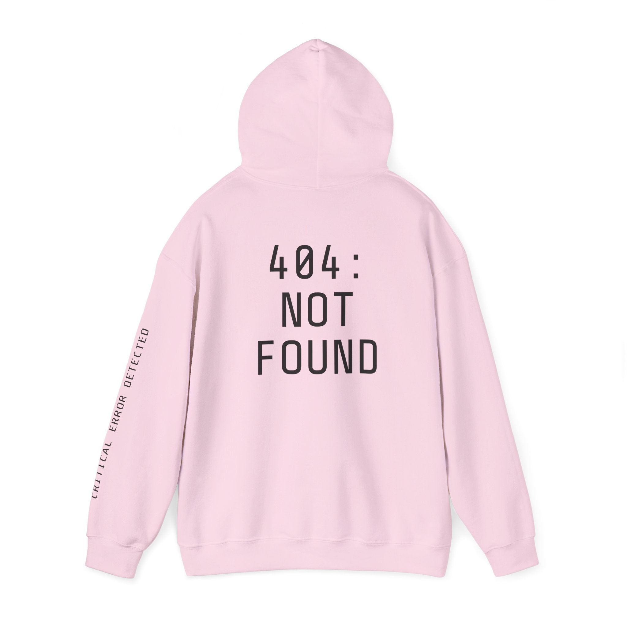 404 Error Robot Hoodie — Funny Tech & Programmer Sweatshirt