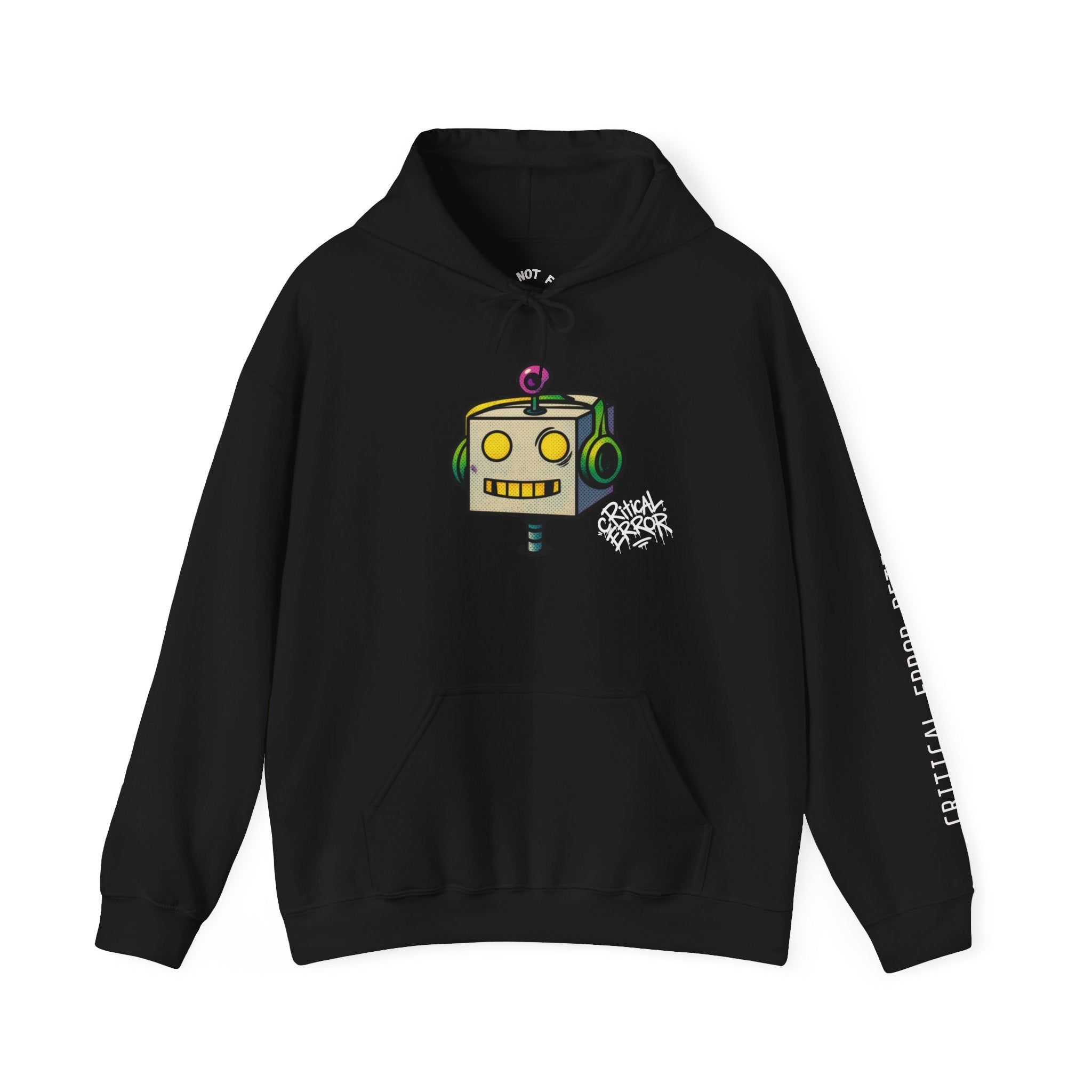404 Error Robot Hoodie — Funny Tech & Programmer Sweatshirt