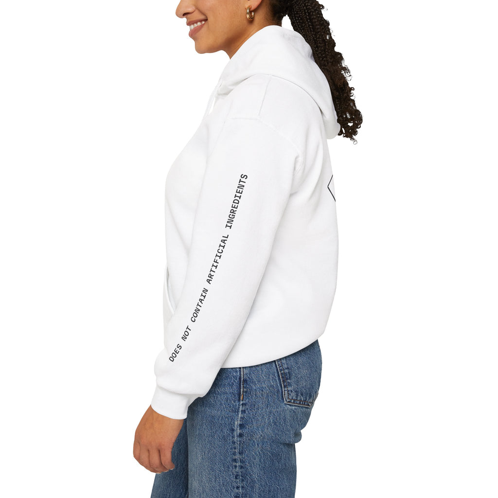 RED No. 40- AI- Could Never Be Artificial- cRiticaL ERROR Graphic Hoodie
