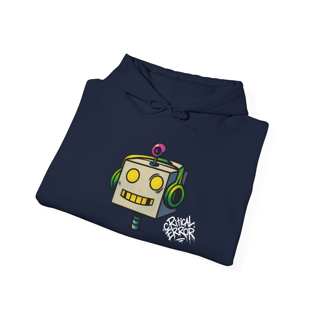 404 Error Robot Hoodie — Funny Tech & Programmer Sweatshirt