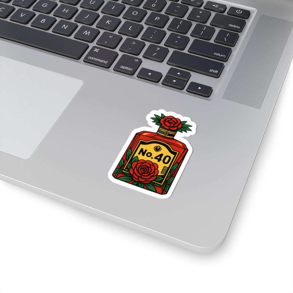RED No. 40- Kiss Cut Stickers