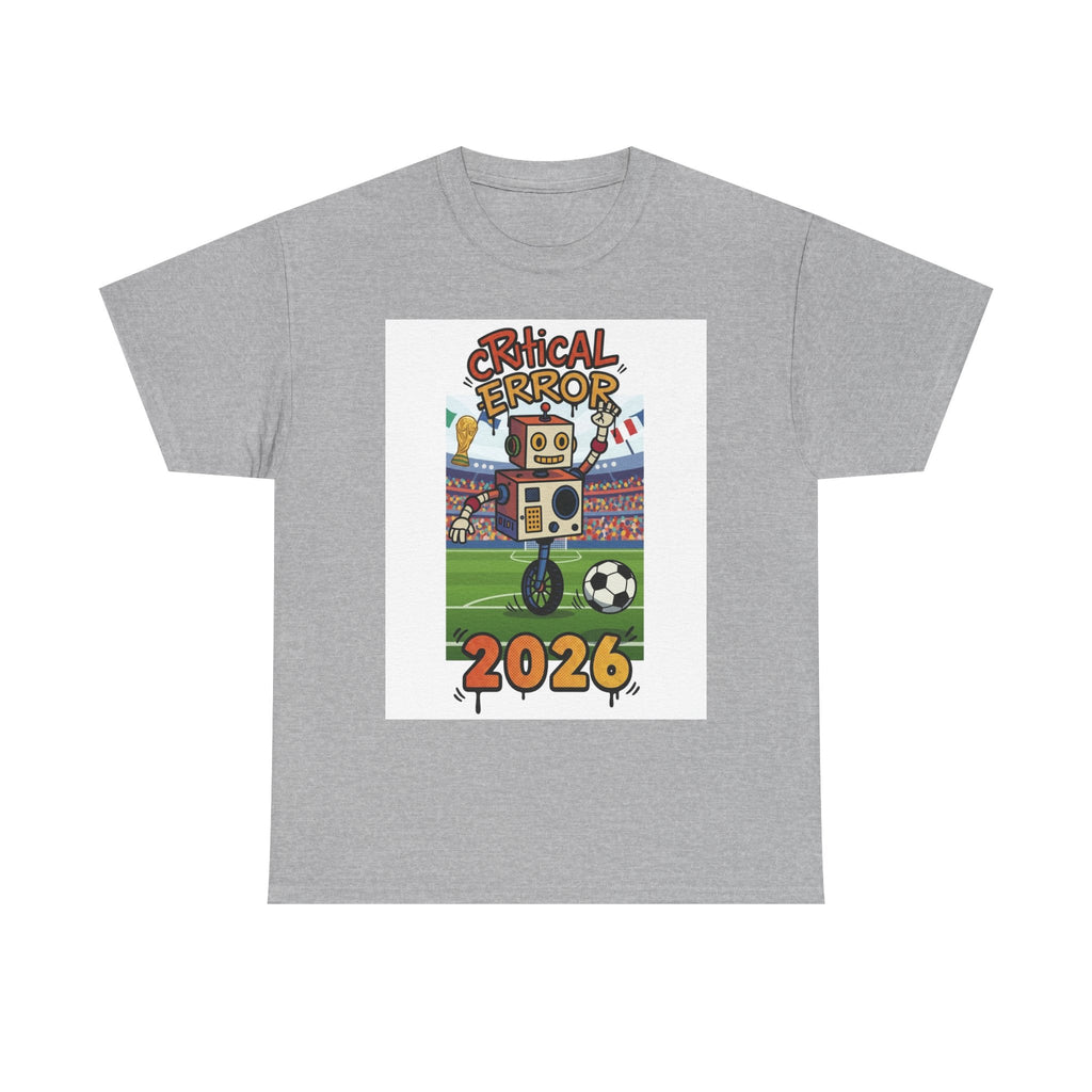 cRitcaL ERROR Does Football T-Shirt — Gamer & Soccer Fan Tee