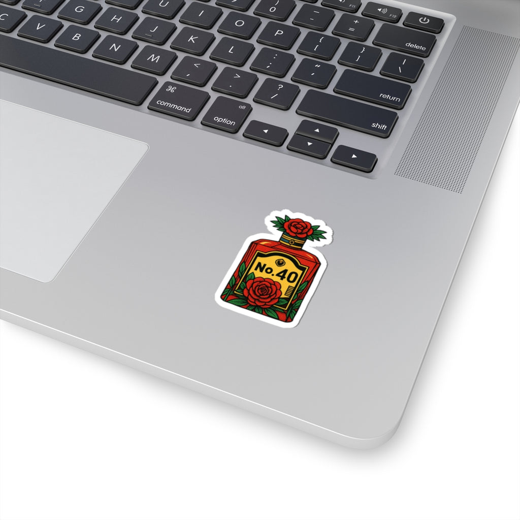 RED No. 40- Kiss Cut Stickers