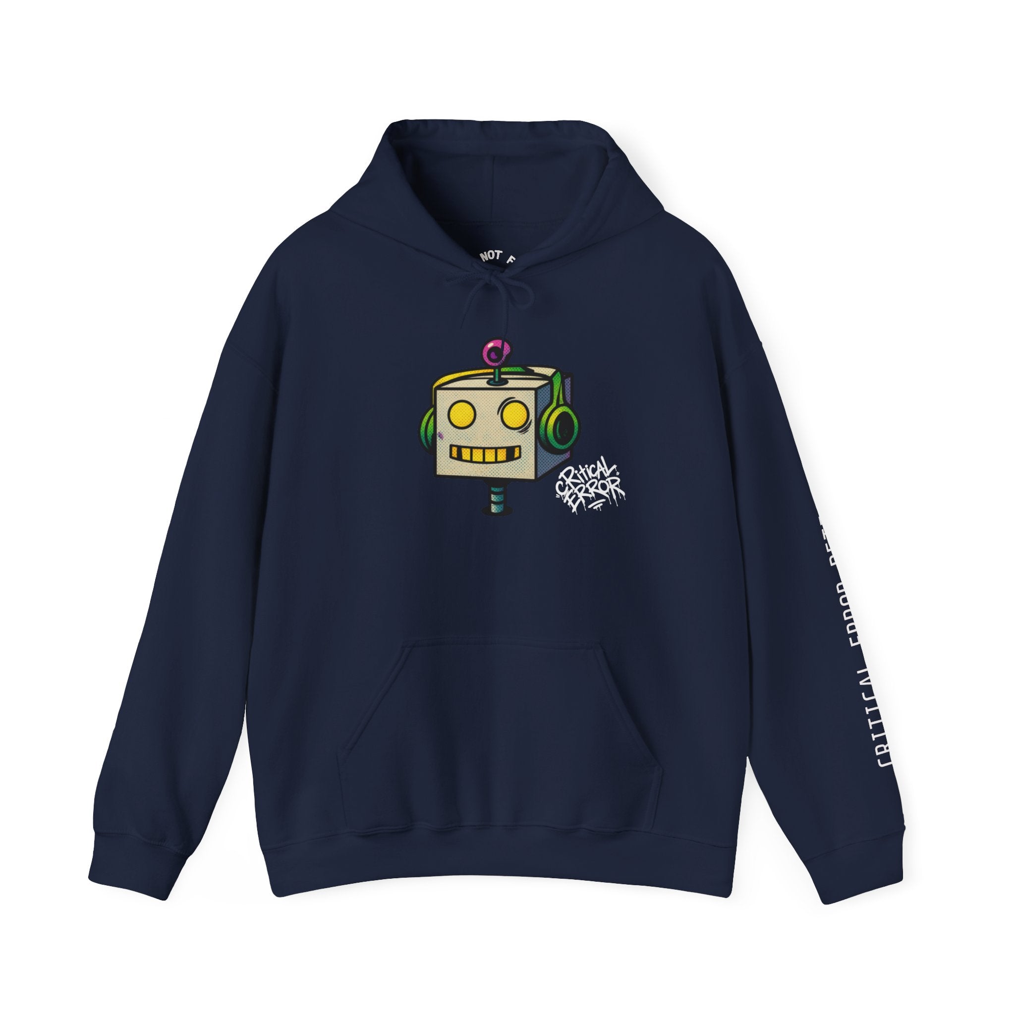404 Error Robot Hoodie — Funny Tech & Programmer Sweatshirt