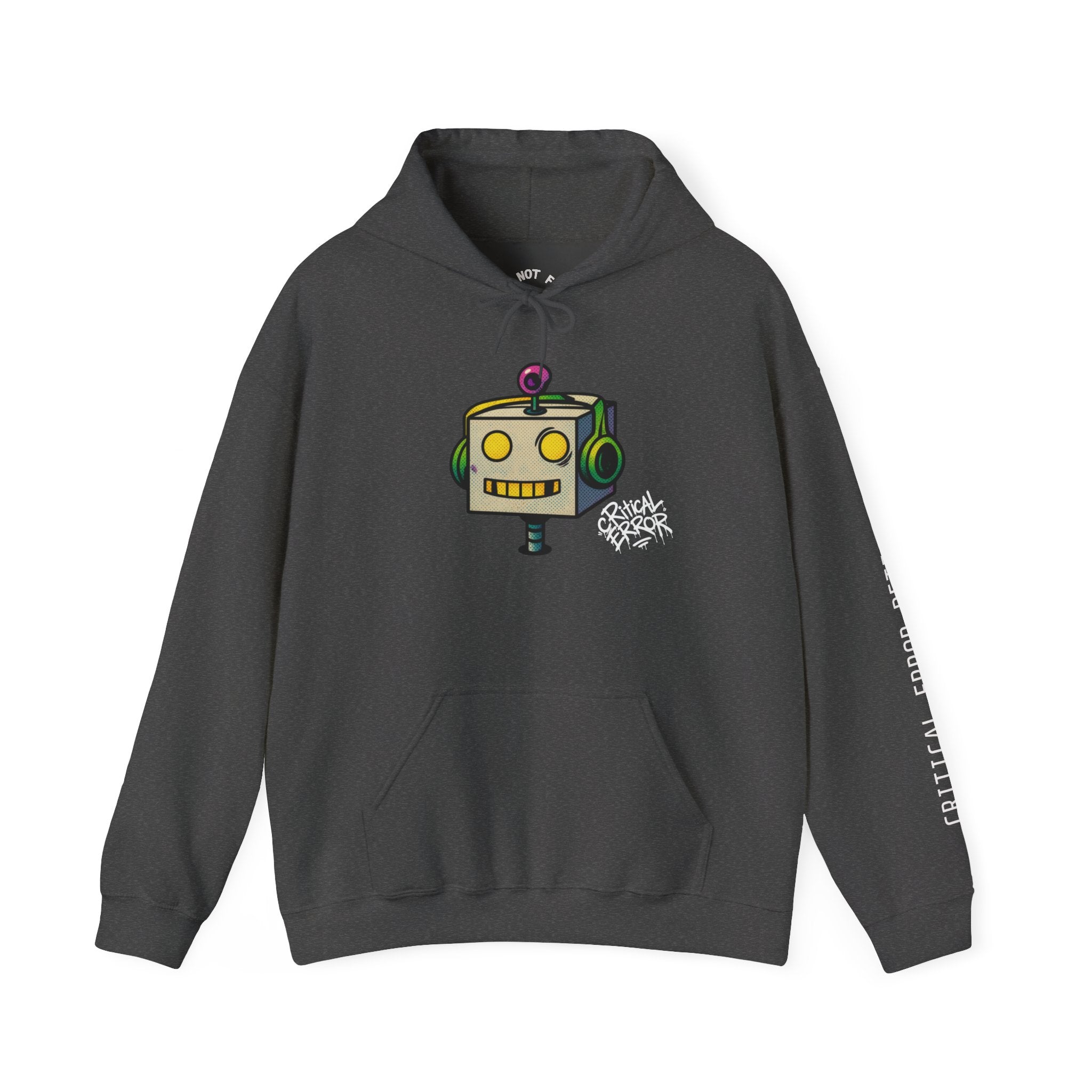 404 Error Robot Hoodie — Funny Tech & Programmer Sweatshirt