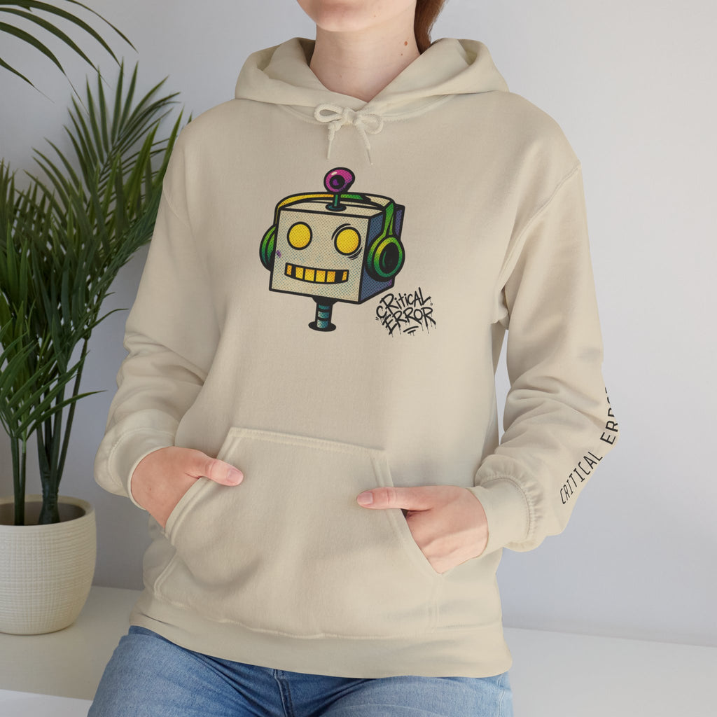 404 Error Robot Hoodie — Funny Tech & Programmer Sweatshirt