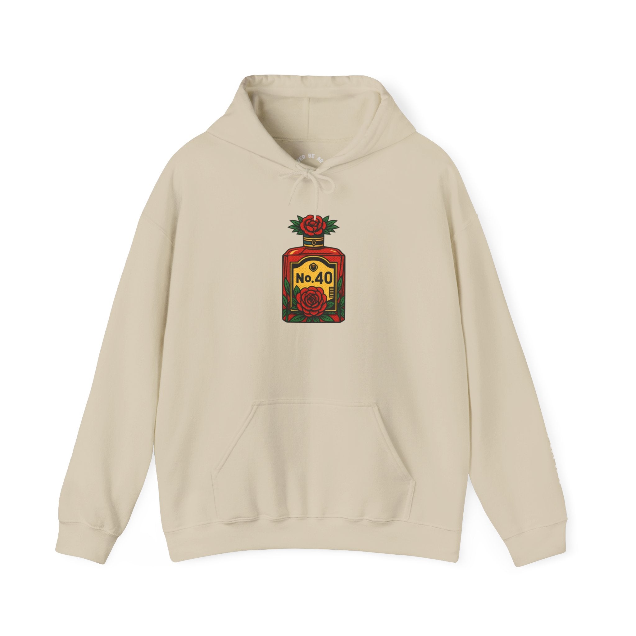 RED No. 40- AI- Could Never Be Artificial- cRiticaL ERROR Graphic Hoodie