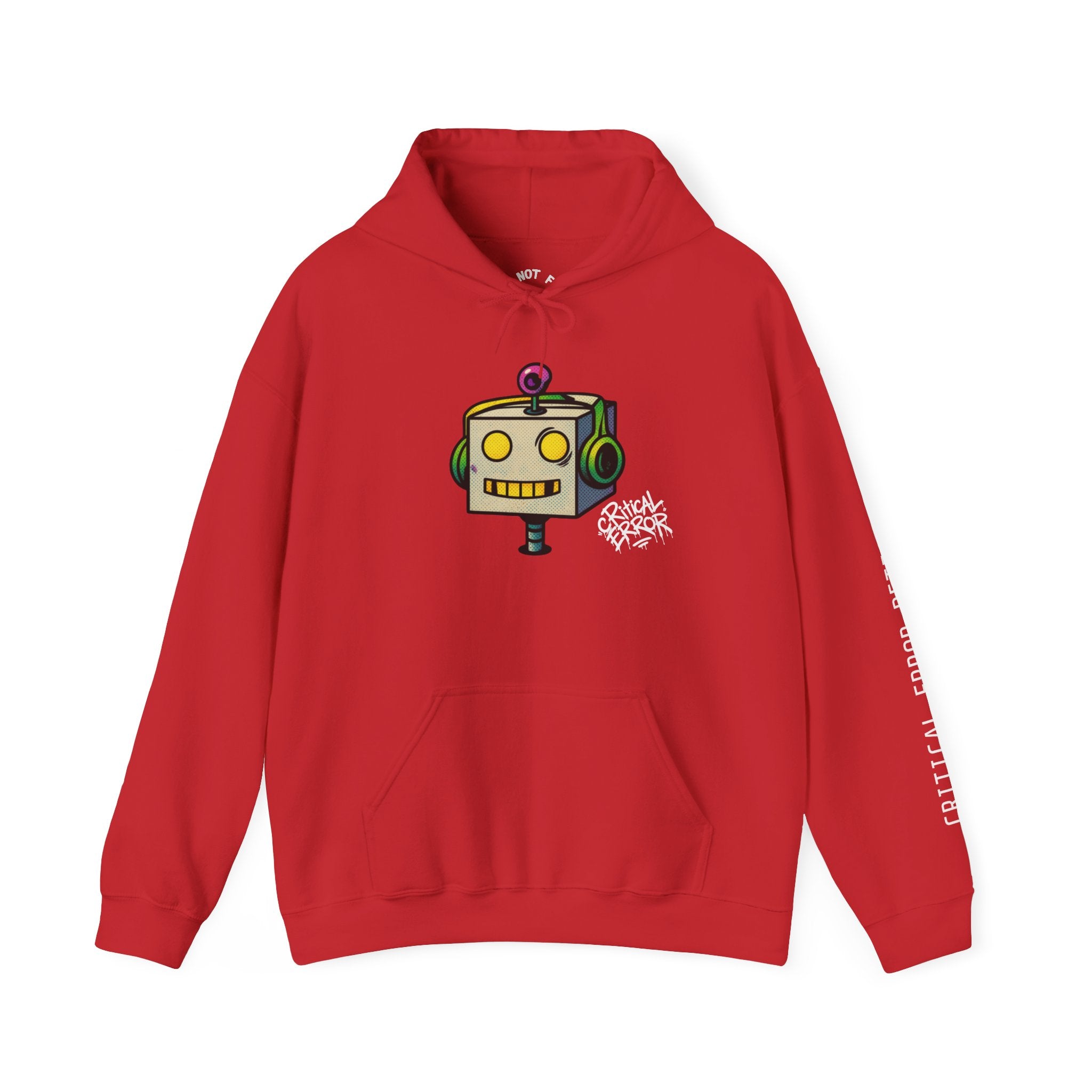 404 Error Robot Hoodie — Funny Tech & Programmer Sweatshirt
