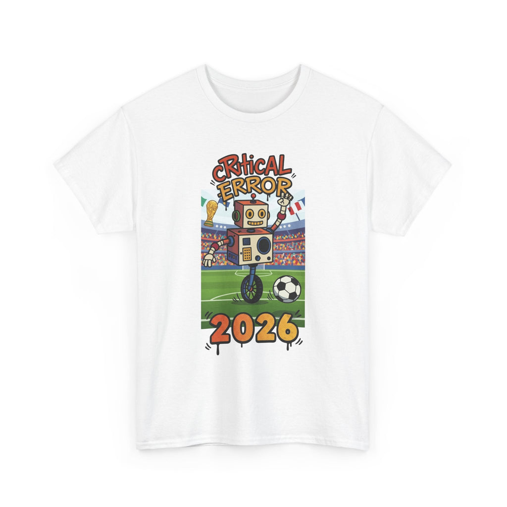 cRitcaL ERROR Does Football T-Shirt — Gamer & Soccer Fan Tee