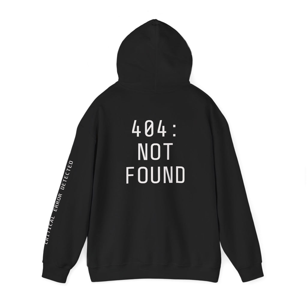 404 Error Robot Hoodie — Funny Tech & Programmer Sweatshirt