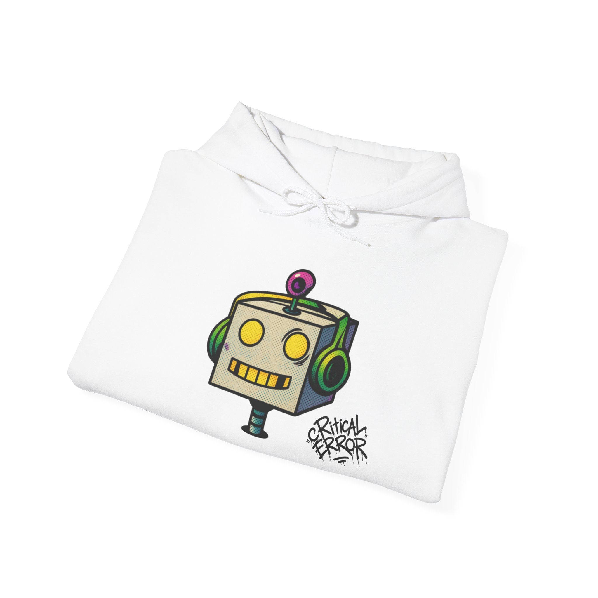 404 Error Robot Hoodie — Funny Tech & Programmer Sweatshirt