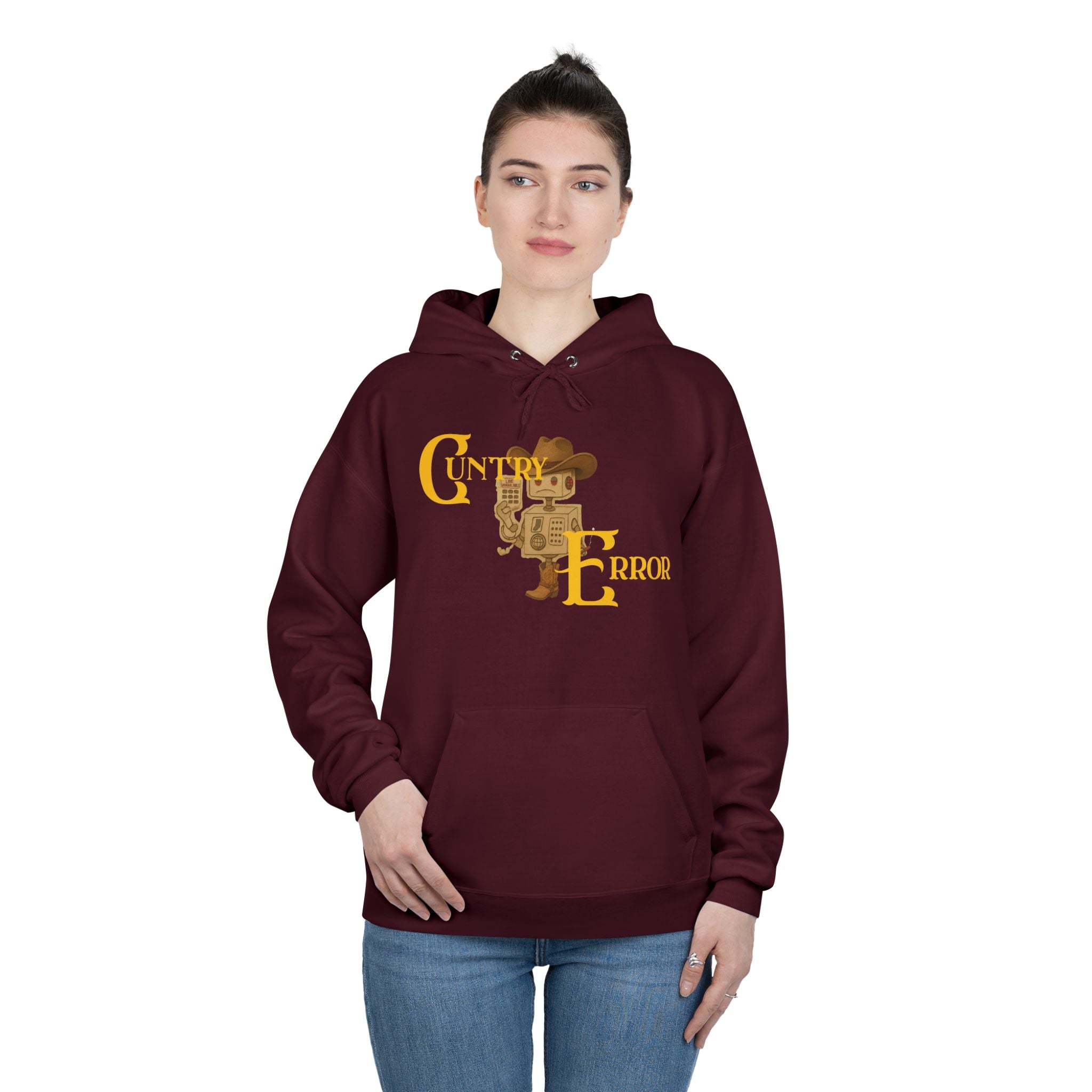 Cuntry ERROR Graphic Hoodie