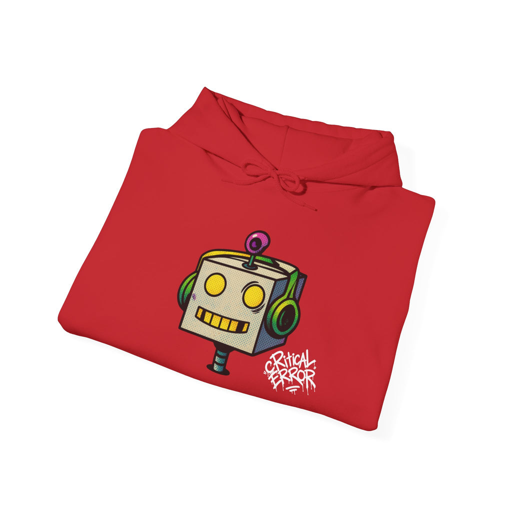 404 Error Robot Hoodie — Funny Tech & Programmer Sweatshirt