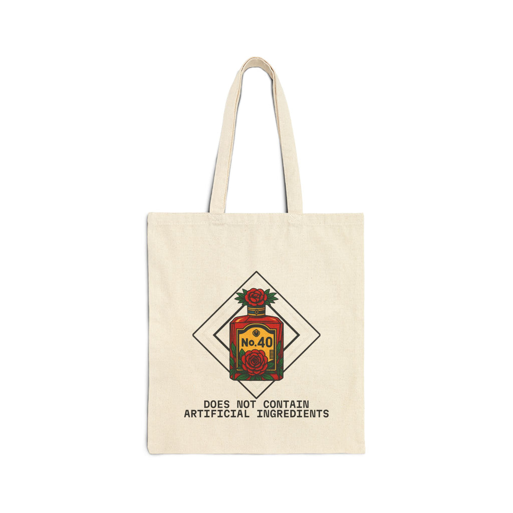RED No. 40//Could Never Be Artificial- cRiticaL ERROR Canvas Tote Bag