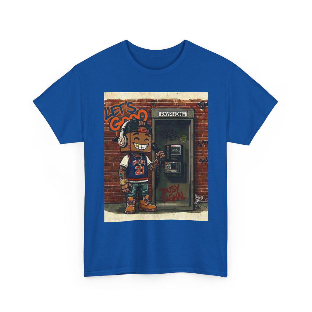 cRiticaL ERROR Goes to Game 5 - Vintage Graphic Street Art T-Shirt