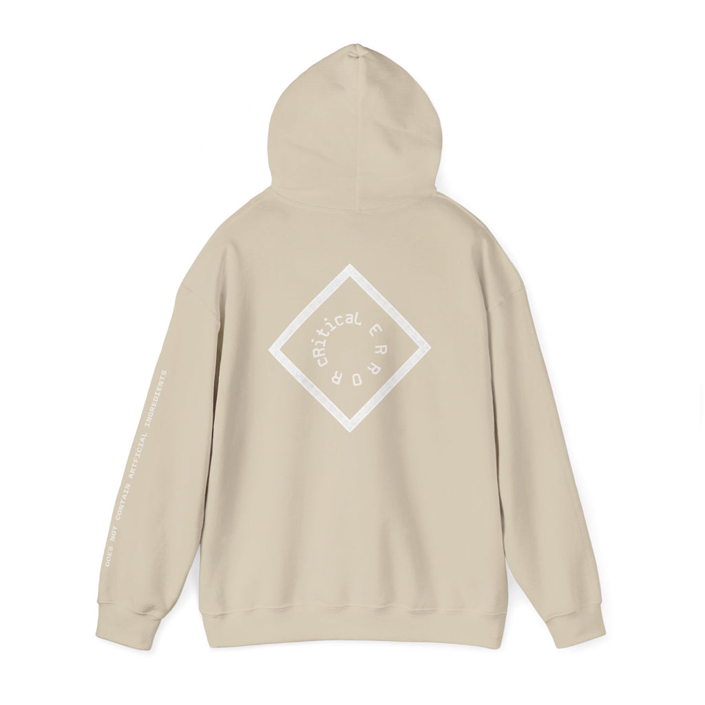 RED No. 40- AI- Could Never Be Artificial- cRiticaL ERROR Graphic Hoodie
