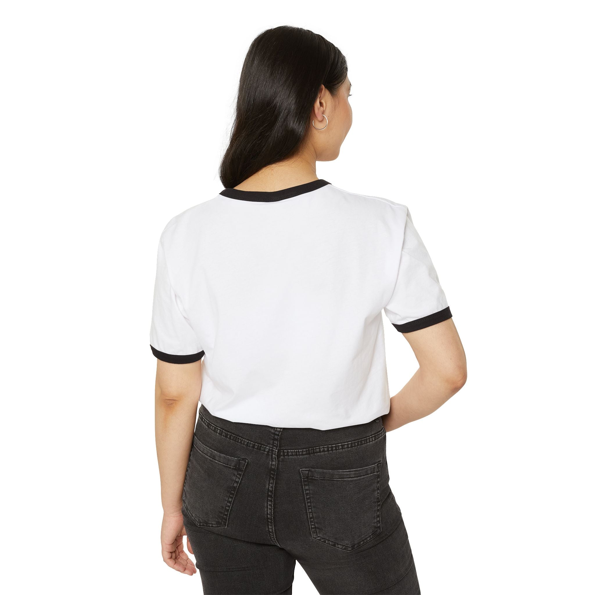 Cate Says- cRiticaL ERROR Vintage Scissors Barber & Stylist Ringer T-Shirt