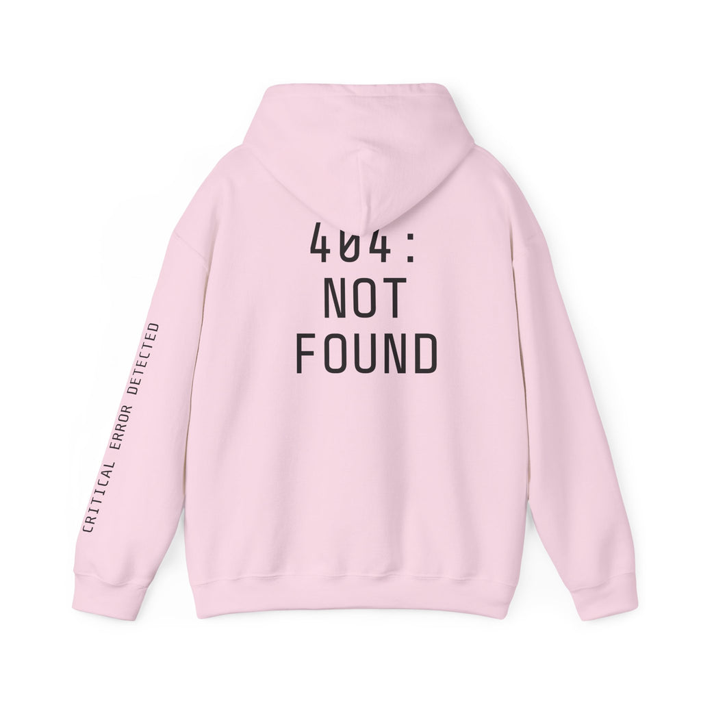 404 Error Robot Hoodie — Funny Tech & Programmer Sweatshirt