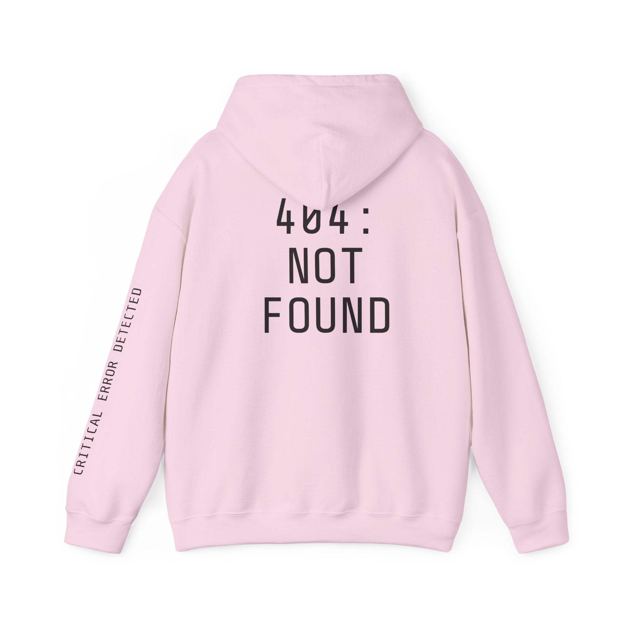 404 Error Robot Hoodie — Funny Tech & Programmer Sweatshirt