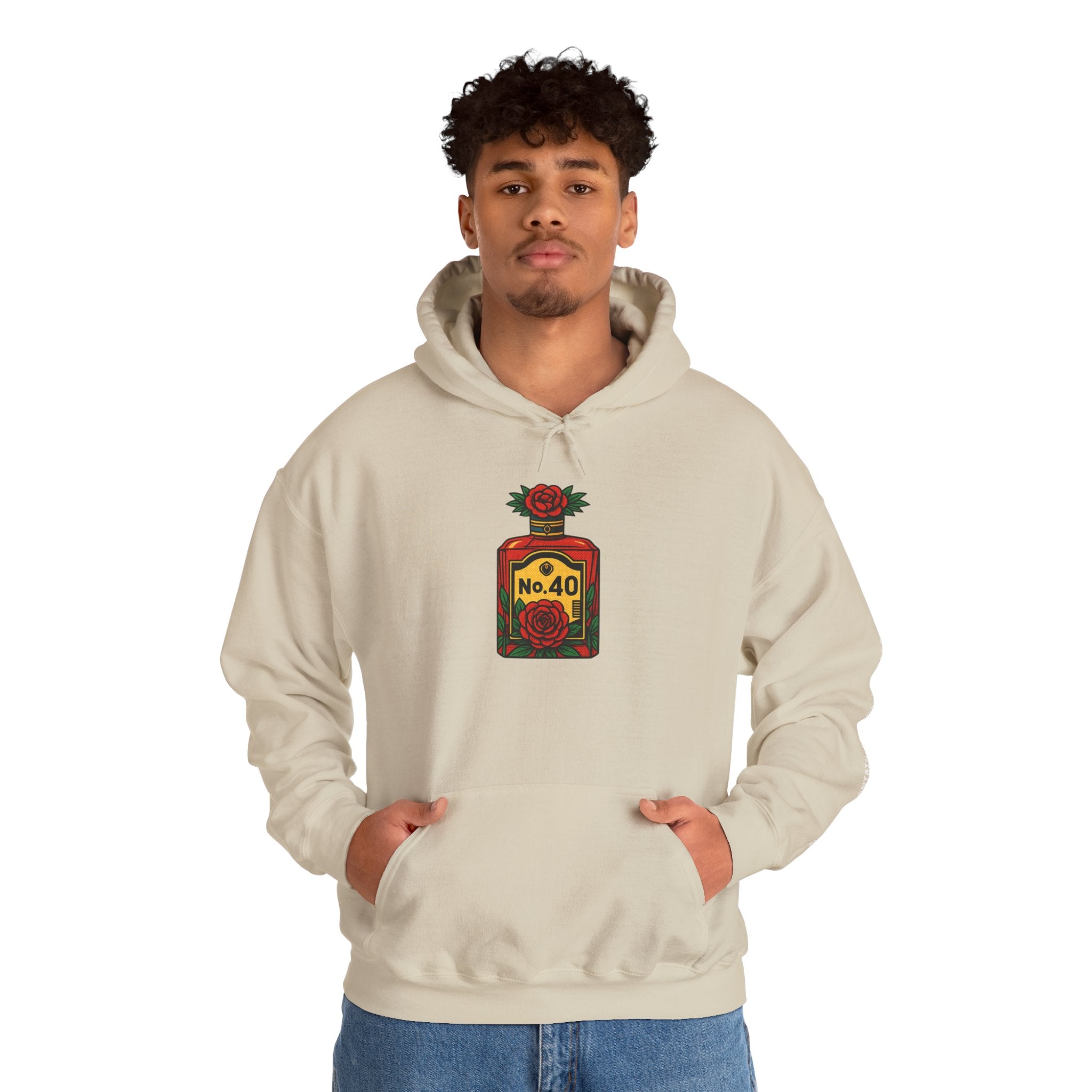 RED No. 40- AI- Could Never Be Artificial- cRiticaL ERROR Graphic Hoodie