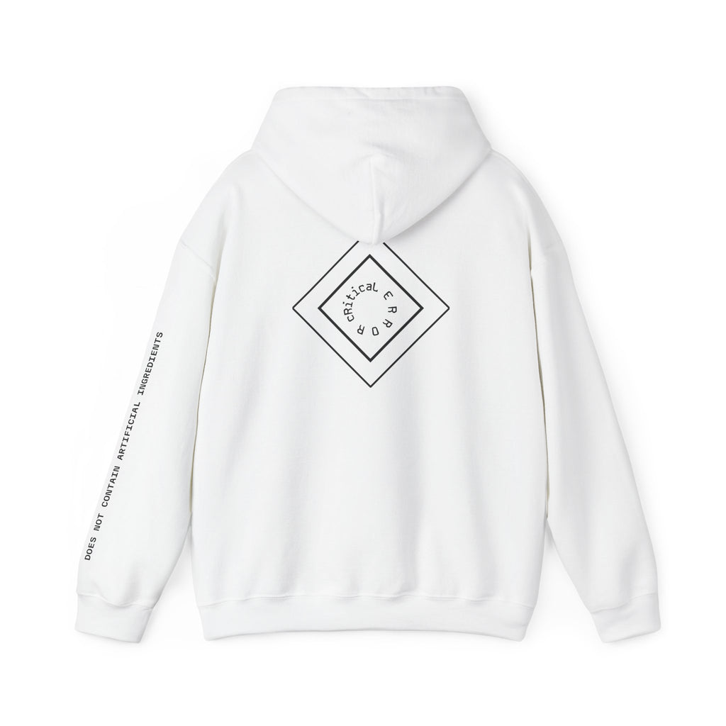 RED No. 40- AI- Could Never Be Artificial- cRiticaL ERROR Graphic Hoodie