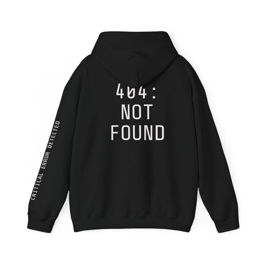 404 Error Robot Hoodie — Funny Tech & Programmer Sweatshirt