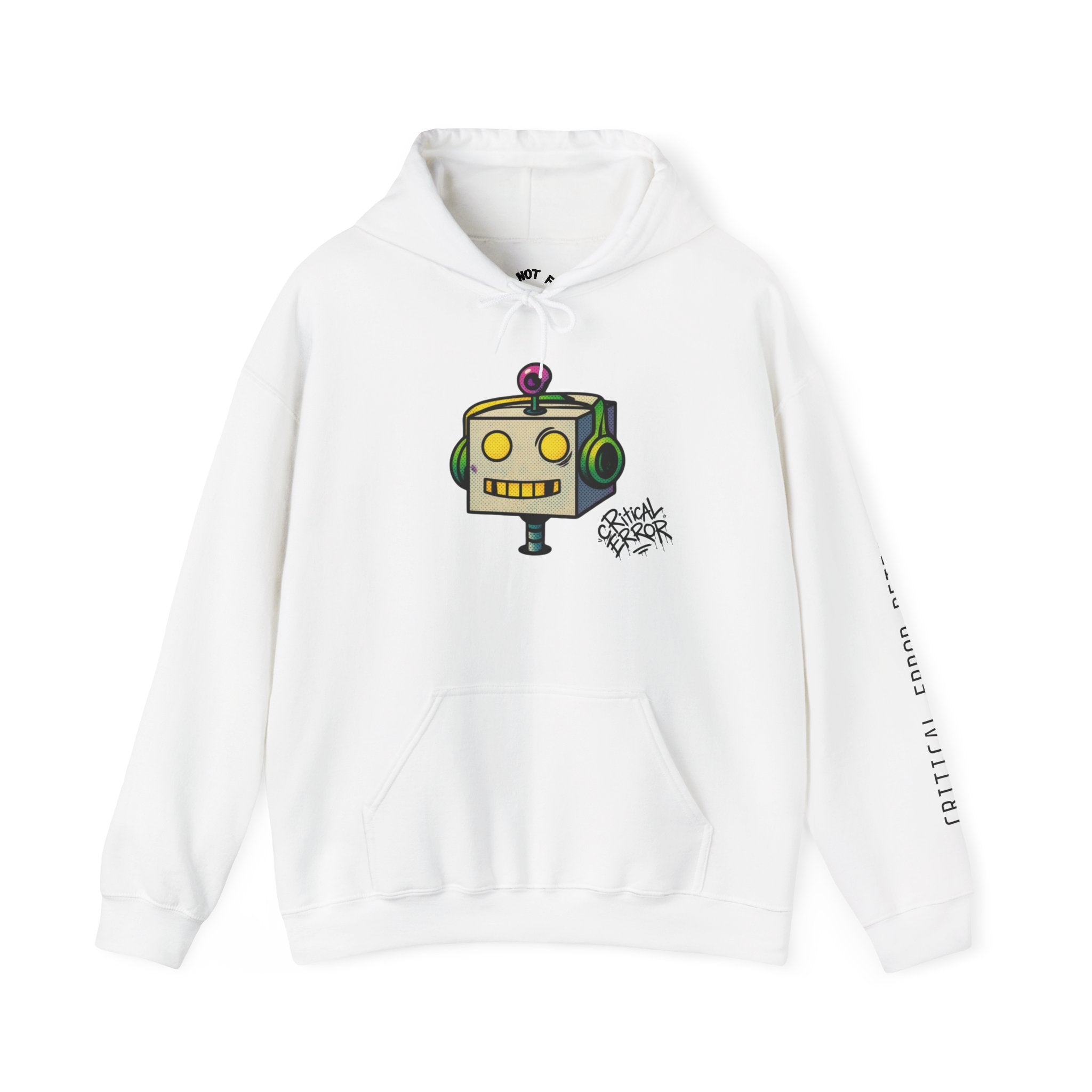 404 Error Robot Hoodie — Funny Tech & Programmer Sweatshirt
