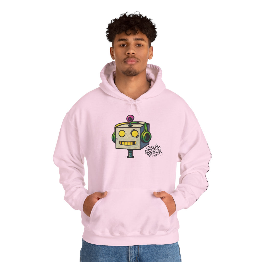 404 Error Robot Hoodie — Funny Tech & Programmer Sweatshirt