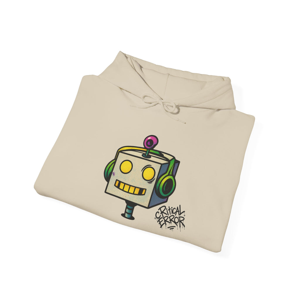 404 Error Robot Hoodie — Funny Tech & Programmer Sweatshirt