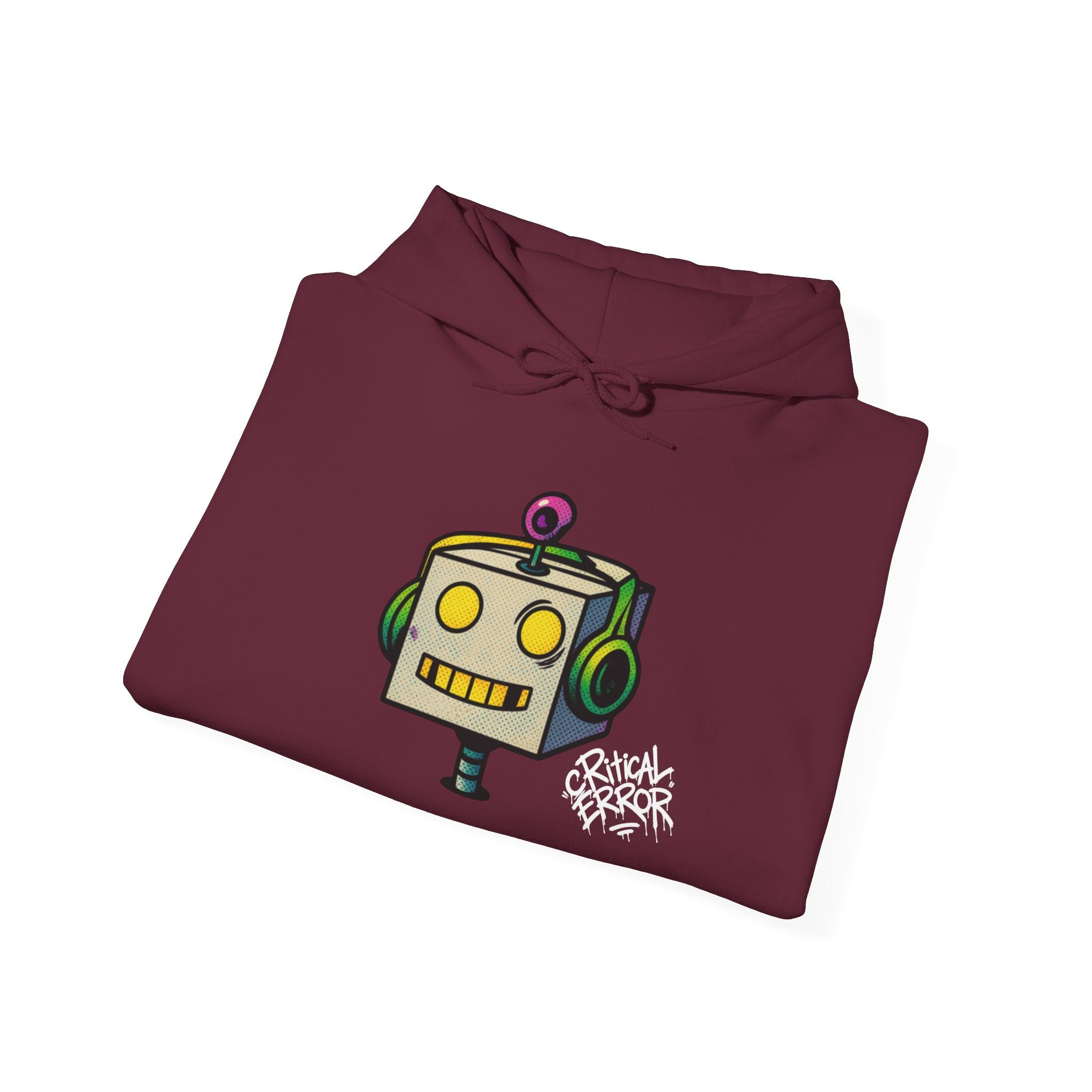 404 Error Robot Hoodie — Funny Tech & Programmer Sweatshirt