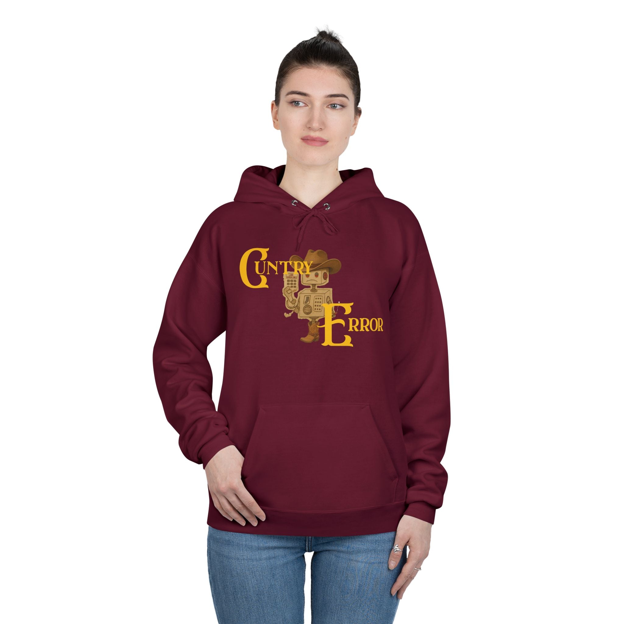 Cuntry ERROR Graphic Hoodie