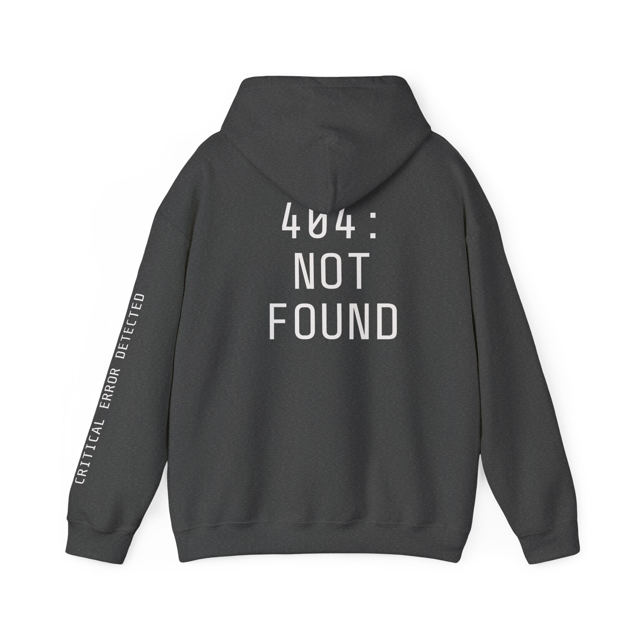 404 Error Robot Hoodie — Funny Tech & Programmer Sweatshirt