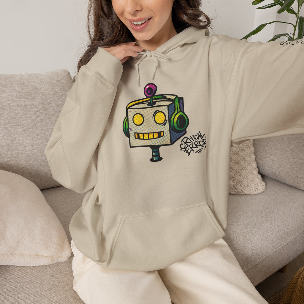 404 Error Robot Hoodie — Funny Tech & Programmer Sweatshirt