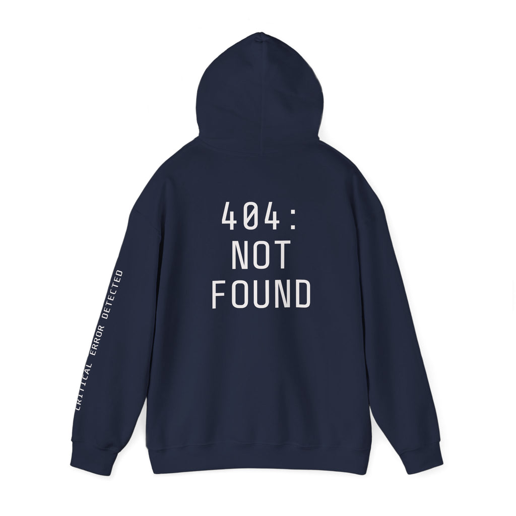 404 Error Robot Hoodie — Funny Tech & Programmer Sweatshirt