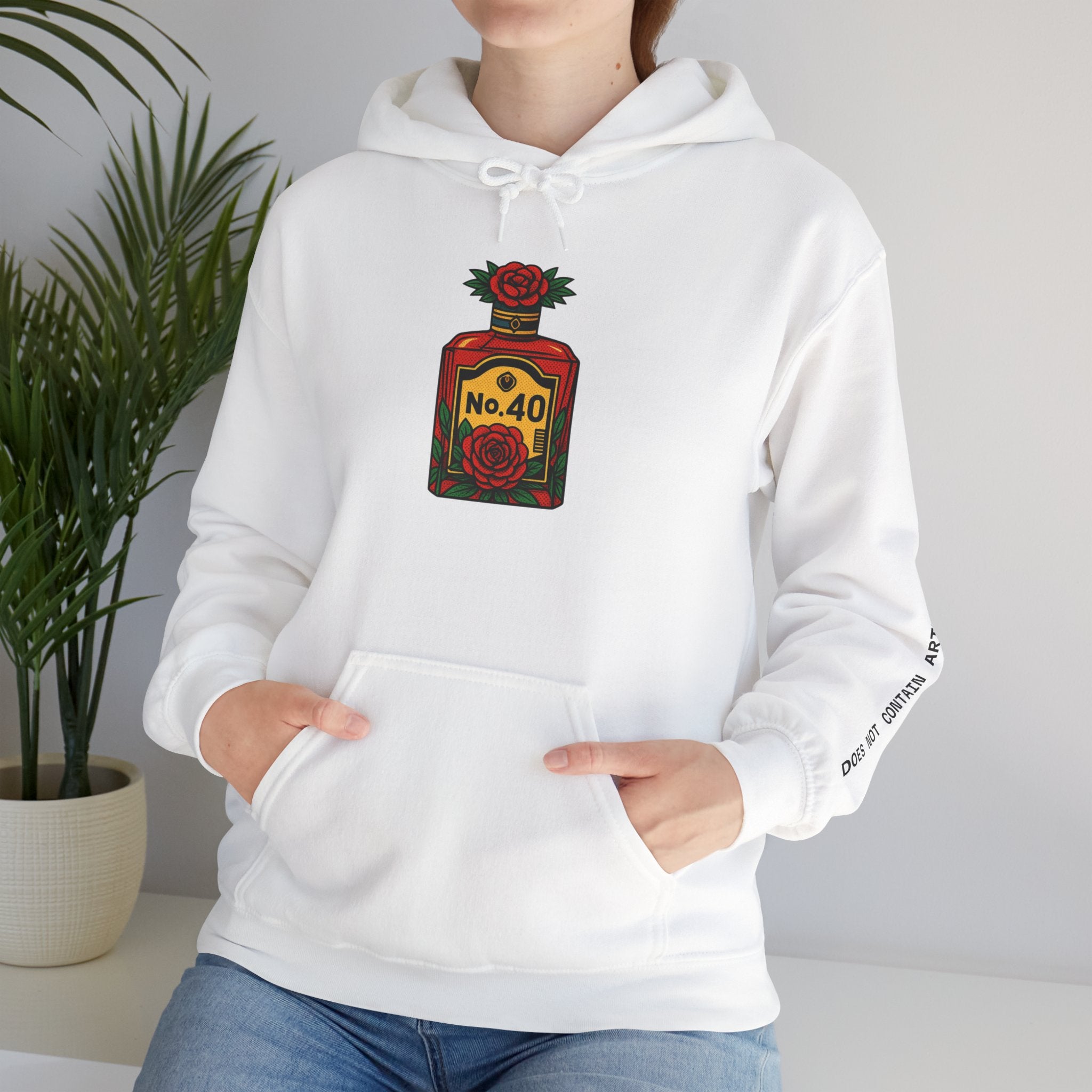 RED No. 40- AI- Could Never Be Artificial- cRiticaL ERROR Graphic Hoodie