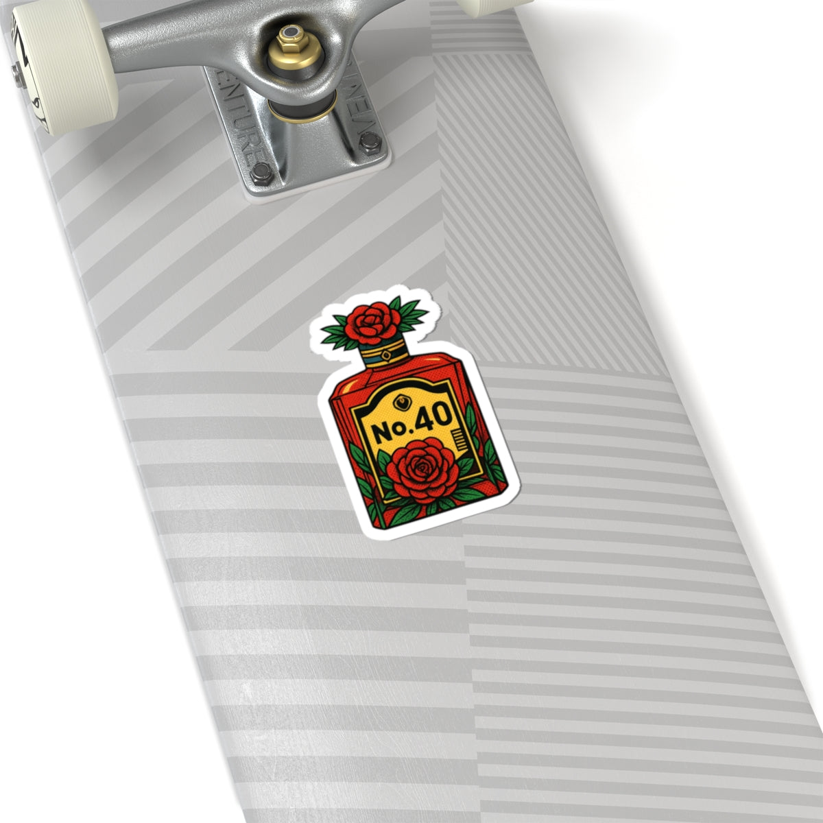 RED No. 40- Kiss Cut Stickers
